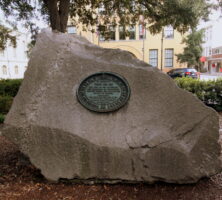 Tomochichi’s Grave Marker