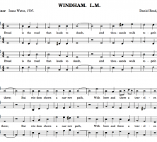 Windham sheet music