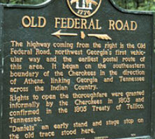 Federal Road Marker