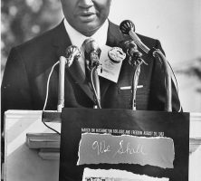 Ossie Davis at the 1963 Civil Rights March