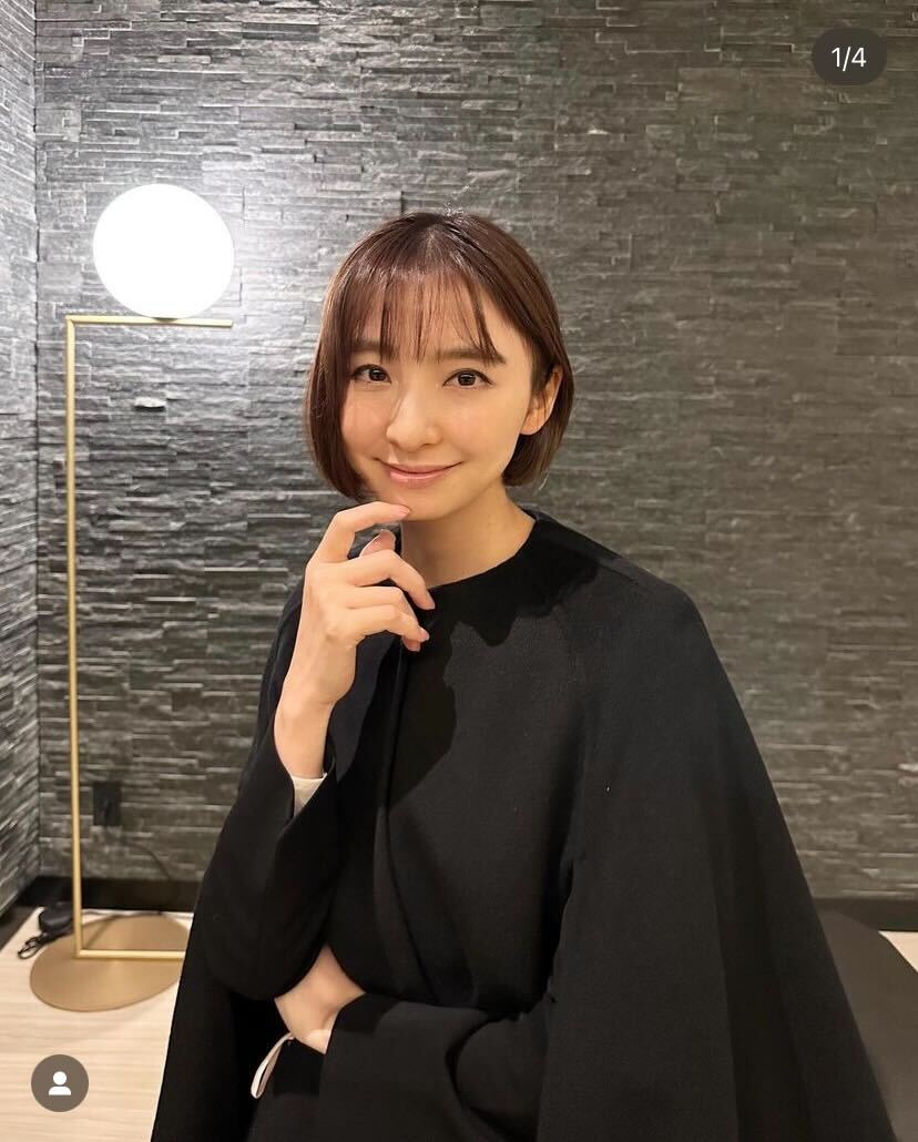 篠田麻里子（本人のInstagramより）