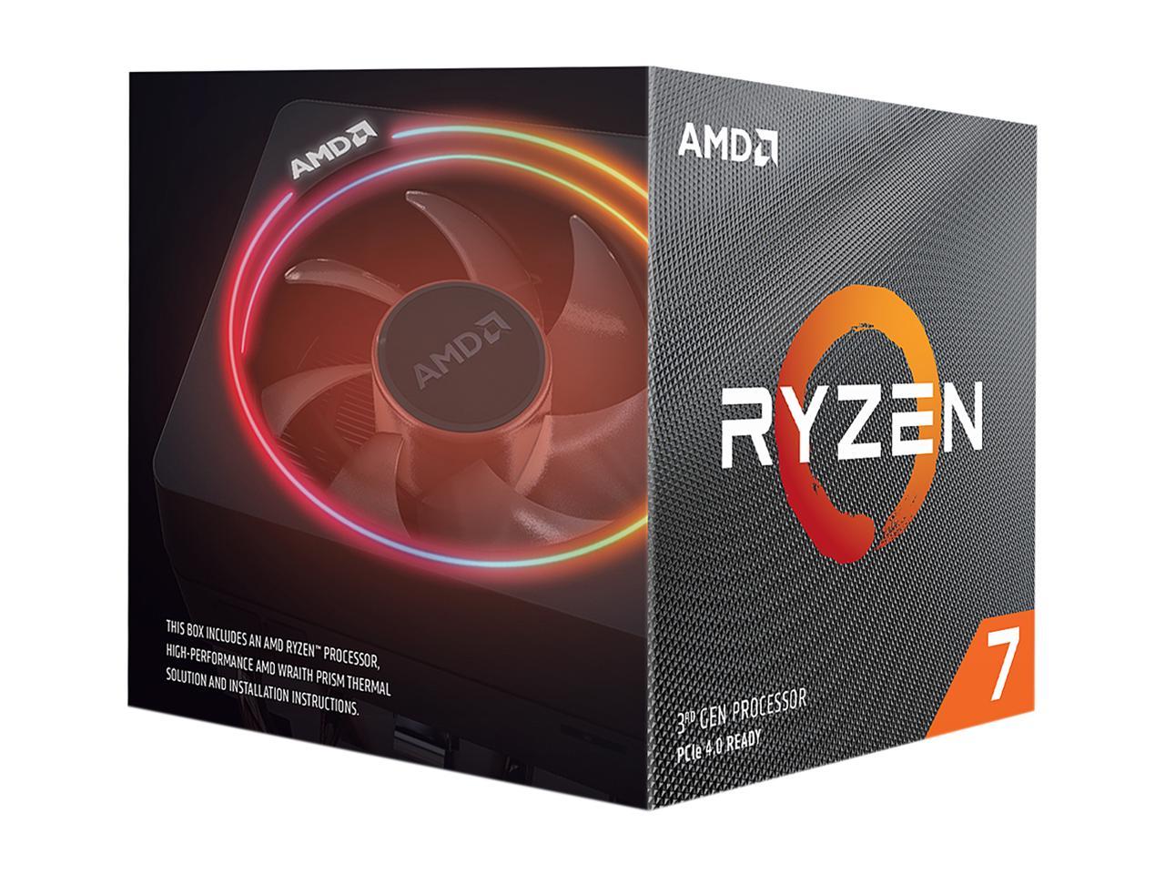 AMD Ryzen 3700x 8-core Desktop Processor