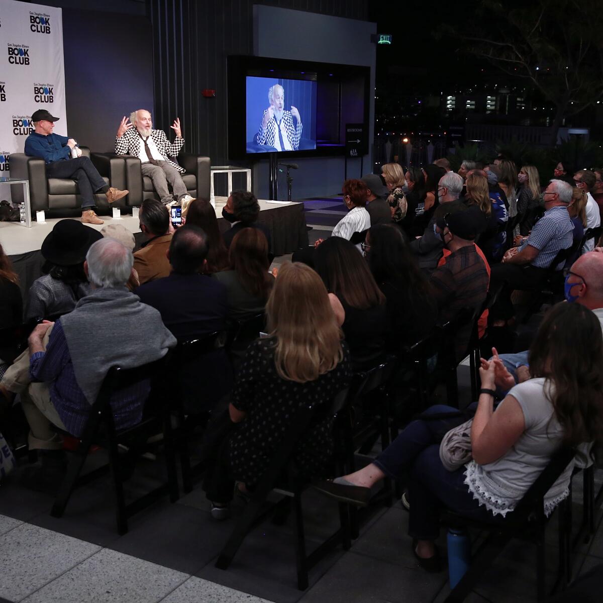 Ron and Clint Howard discussed"The Boys" with Times columnist Mary McNamara.