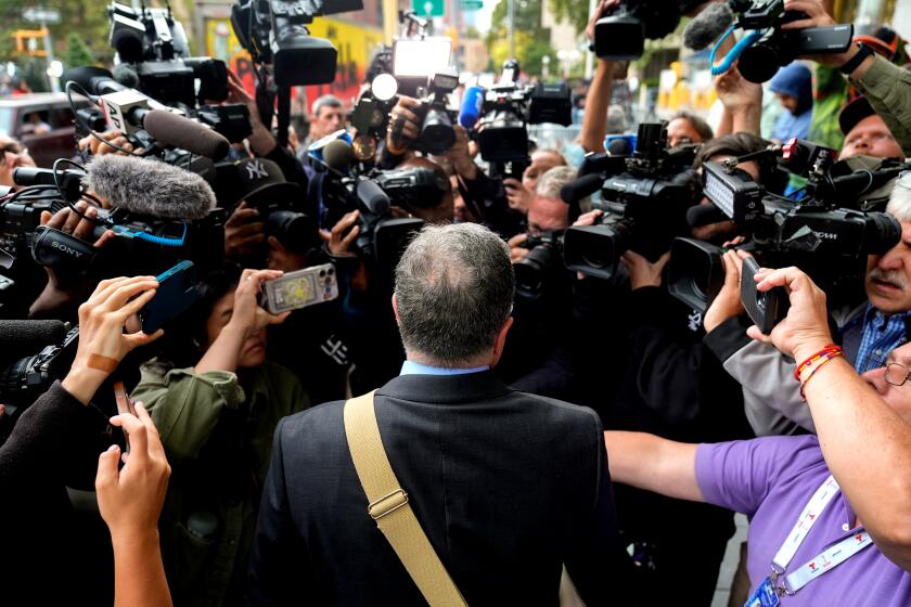 Marc Agnifilo, attorney for Sean "Diddy" Combs, arrives at Manhattan federal court, Tuesday