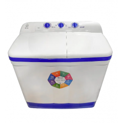 Passap Half Automatic Top Loading Washing Machine 10 Kg White*Blue WMH10AW