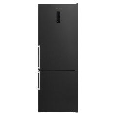 Kelvinator Refrigerator Two Doors Bottom Freezer No Frost 481 L Black KTM483TSE-BK