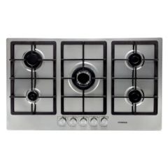 Kenwood Built In Gas Hob 5 Burners 90 cm Stainless Steel HOB90.000SS