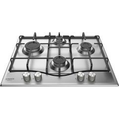 Ariston Built-In Gas Hob 60cm Stainless Steel: PCN 642 IX/A