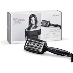 Babyliss Heated Brush 3D Liss Brush With Ionic Technology Black HSB101E