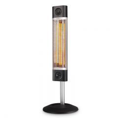 VEITO Freestanding Heater 1700 Watt with Built-in Carry Handle Black CH1800 XE