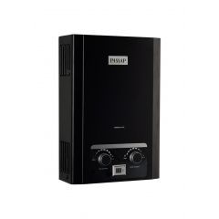 Passap Gas Water Heater 6L Digital Black WH06-BK