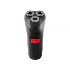 Remington Mygroom Rotary Shaver with Triple Action Shaving Heads with Stainless Steel Blades Black*Red R0050