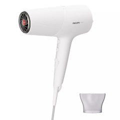 Philips Hair Dryer 2100 Watt White/Metallic BHD500