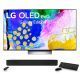 LG OLED TV 65 Inch G2 Series Gallery Design 4K Cinema HDR WebOS Smart AI ThinQ Pixel Dimming OLED65G26LA