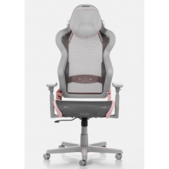 DXRacer Air Series Gaming Chair 4D Armrest Nylon Base Gray * Pink AIR-R1S-GP.G-GG1