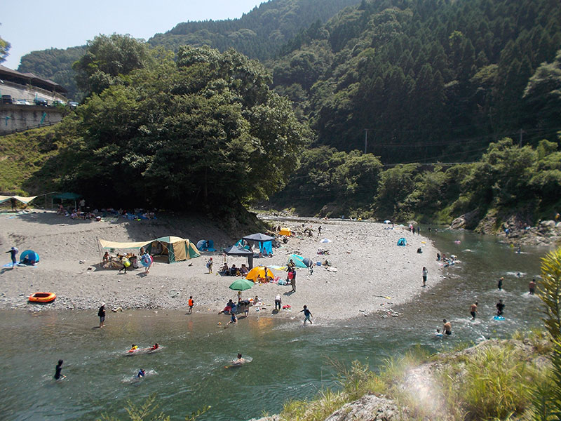 徳島県美馬市穴吹町の『穴吹川』へ行ってきました。