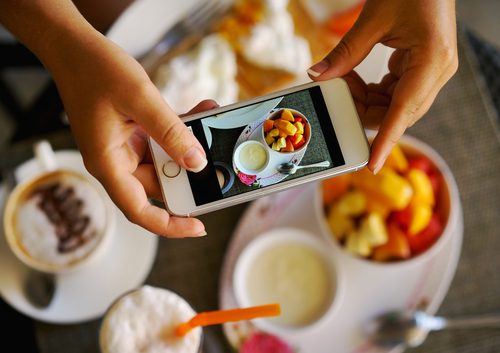 インスタグラム,写真,食べ物