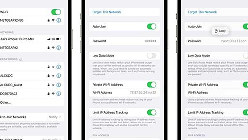 iOS 16、Wi-Fiパスワードがコピれるけど…。どういうときに便利なの？