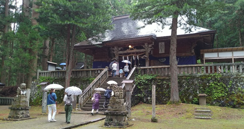 昨年の瀬織津姫まつりの時の早池峯神社