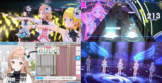 新作音ゲーアイドルマスター シャイニーカラーズ Song for Prism