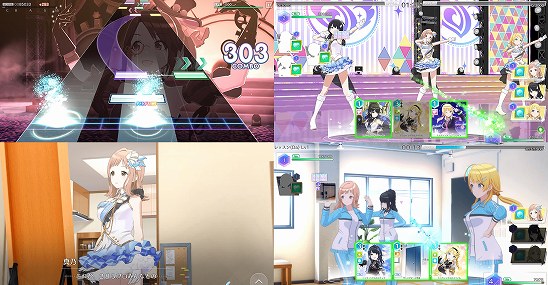 新作リズムゲーム　アイドルマスター シャイニーカラーズ Song for Prism