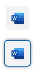 Logo Microsoft Word