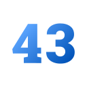 43