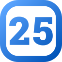 25