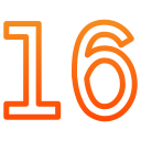 número 16