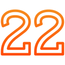 número 22