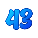 43