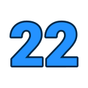 22