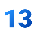 13