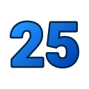 25