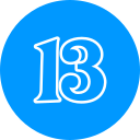 13