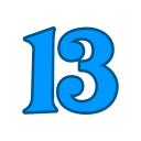 13