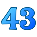 43