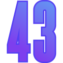 43