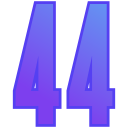 44