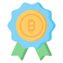 Bitcoin badge