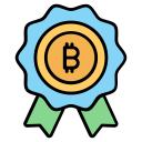 Bitcoin badge