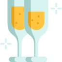 champagnerglas