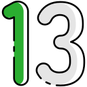 13