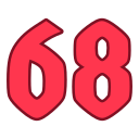 68