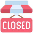 Closed sign