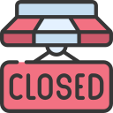 Closed sign