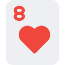 Eight of hearts