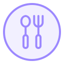 Spoon and fork