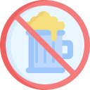 No alcohol