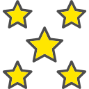 5 estrelas